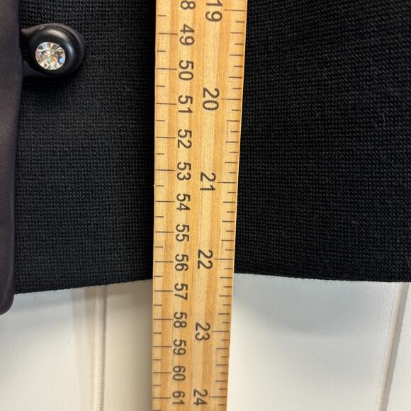 Vintage Butte Knit Womens 60s 70s Old Money Pure Virgin Wool Jacket Size M Mod - Picture 5 of 9